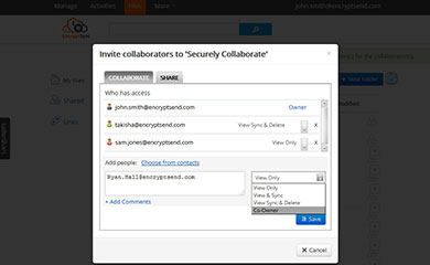 Secure collaboration